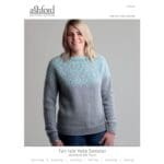 Fair Isle Yoke Sweater Pattern | Ashford DK Knitting Guide | Stranded Colorwork Pullover | DIY Scandinavian Style Wool Sweater