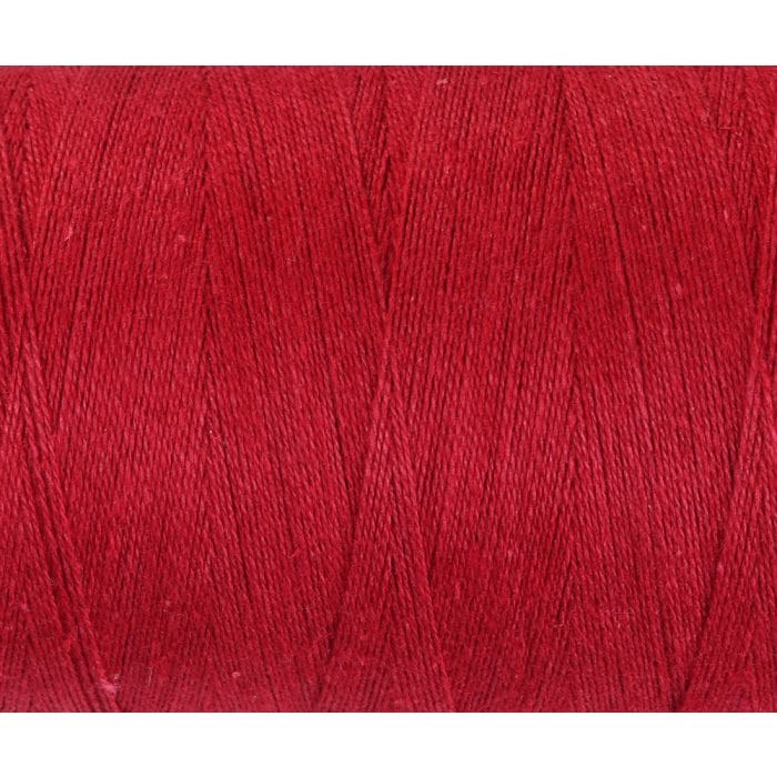 cl812-chilli-pepper Chilli Pepper Red Cottolin Yarn 8/2 | 200g Cone | Vibrant Red Cotton Linen Weaving Thread - Image 1