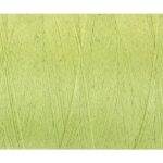 Green Glow Cottolin Yarn 8/2 | 200g Cone | Pale Lime-Green Cotton Linen Weaving Thread