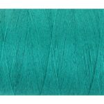 Turquoise Green Cottolin Yarn 8/2 | 200g Cone | Teal Blue-Green Cotton Linen Weaving Thread