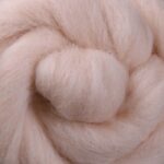 Blush Pink Dyed Wool Sliver | 1kg Bulk Wholesale Pack | Premium Professional Felting & Spinning Fiber