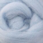 Chilly Ice Blue #030 Wool Sliver (1kg) - Soft Pale Professional Crafting Wool