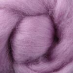 034 Lavender Wool Sliver 1kg Bulk - Soft Purple Fiber for Botanical Felting & Ethereal Character Design