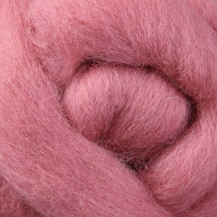 dsm Creamy Marshmallow #011 Wool Sliver (1kg) - Soft Warm-White Professional Crafting Wool - Image 1