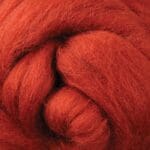 009 Nutmeg Wool Sliver 1kg Bulk - Spiced Tan Fiber for Realistic Animal Fur & Earthy Needle Felting