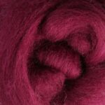 Raspberry Pink Dyed Wool Sliver | 1kg Bulk Wholesale Pack | Premium Professional Spinning & Felting Fiber