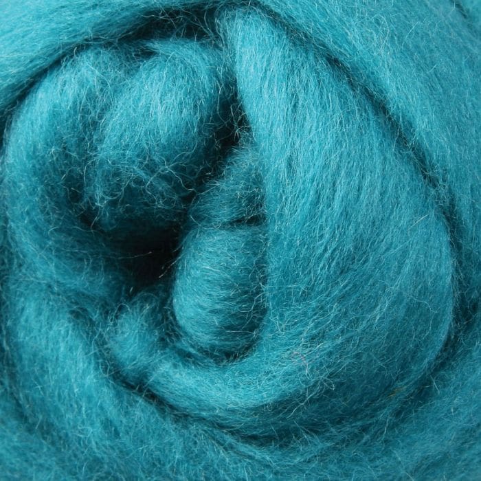 dssm Cool Spearmint #007 Wool Sliver (1kg) - Soft, High-Luster Professional Crafting Wool - Image 1