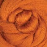 Warm Toffee #037 Wool Sliver (1kg) - Soft, High-Luster Professional Crafting Wool
