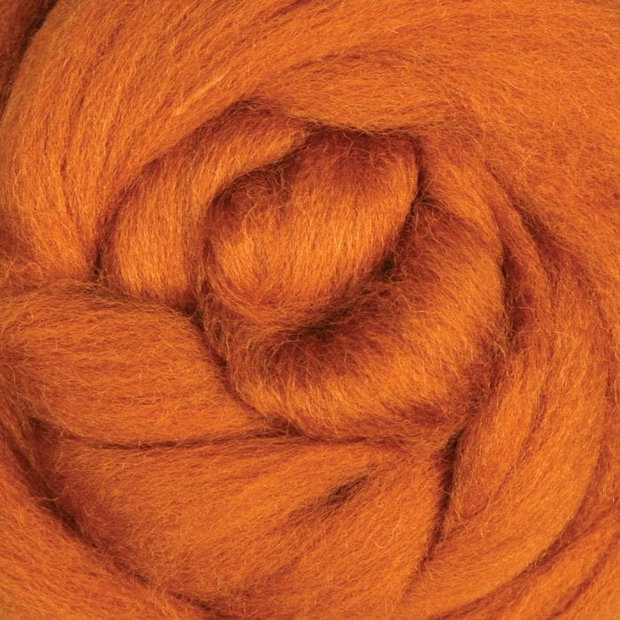 dsto Warm Toffee #037 Wool Sliver (1kg) - Soft, High-Luster Professional Crafting Wool - Image 1