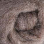 093 Medium Corriedale Wool Sliver 1kg Bulk - 30 Micron Structural Fiber for Needle Felting & Rugged Spinning