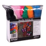 Complete Butterfly Felting Kit - Learn Wing Veining and Symmetrical Color Blending