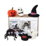 Optimized Product Titles Option 1: The "Seasonal Decor" Title (Best for SEO & Google Search)  Halloween Needle Felting Kit - DIY Spooky Ornament Set with Wool & Tools