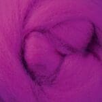 Electric Magenta #023 Wool Sliver (1kg) - Bold Saturated Professional Crafting Wool