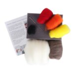 Turkey Felting Project Kit - Includes Premium Wool, Needles, Foam, and Step-by-Step Guide - Image 2