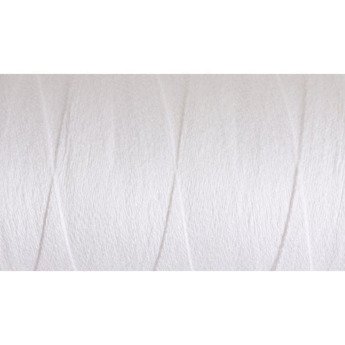 yy301 Bleached White Yoga Yarn | 8/2 Core Spun Cotton | 200g Cone | Pure White Stretch Weaving Thread for Athletic Gear - Image 1