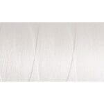 Natural White Yoga Yarn | 8/2 Core Spun Cotton | 200g Cone | Unbleached Cream Stretch Weaving Thread for Performance Gear