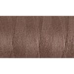Pine Bark Brown Yoga Yarn | 8/2 Core Spun Cotton | 200g Cone | Deep Brown Stretch Weaving Thread for Athletic Gear