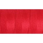 Chilli Pepper Red Yoga Yarn | 8/2 Core Spun Cotton | 200g Cone | Vibrant Red Stretch Weaving Thread for Athletic Gear