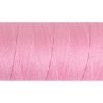 Daisy Pink Yoga Yarn | 8/2 Core Spun Cotton | 200g Cone | Bright Pink Stretch Weaving Thread for Athletic Gear