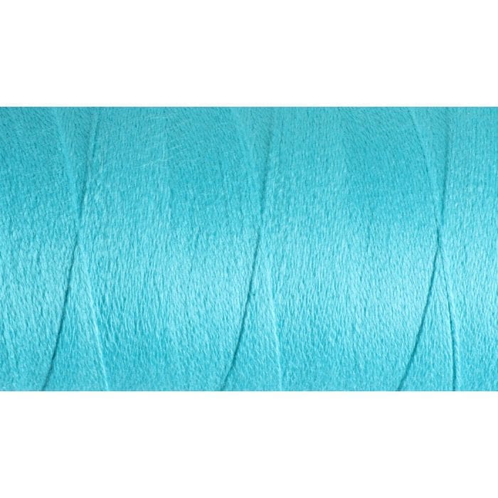 yy344 Scuba Blue Yoga Yarn | 8/2 Core Spun Cotton | 200g Cone | Bright Cyan Stretch Weaving Thread for Athletic Gear - Image 1