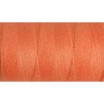 Celosia Orange Yoga Yarn | 8/2 Core Spun Cotton | 200g Cone | Bright Orange Stretch Weaving Thread for Athletic Gear