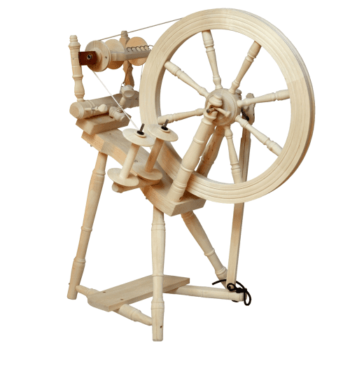 Kromski-prelude-unfinished Kromski Prelude Spinning Wheel | Compact Antique Style - Image 1