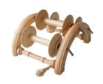 Kromski Arched Lazy Kate | Tensioned 3-Bobbin Plying Stand - Image 3