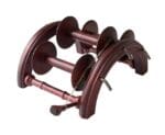 Kromski Arched Lazy Kate | Tensioned 3-Bobbin Plying Stand - Image 2