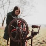 Kromski Interlude Wheel | Elegant, High-Speed Spinning