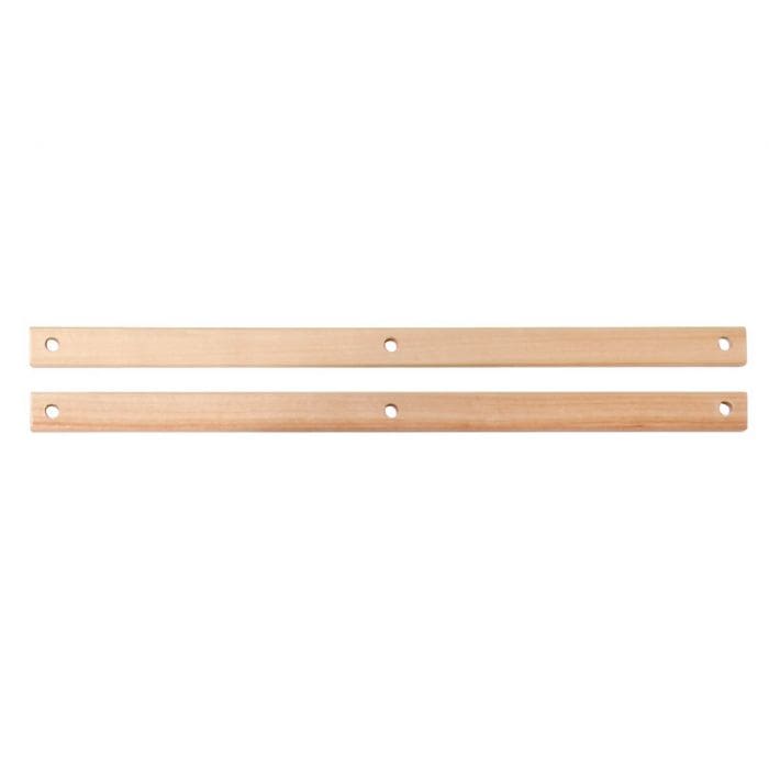 cs410 Ashford 40cm Table Loom Warp Sticks | 16-inch with Holes - Image 1