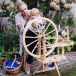 Kromski Polonaise Spinning Wheel | Professional Saxony Style