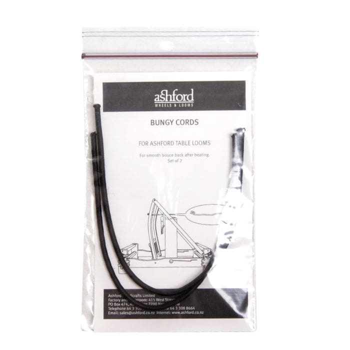 tlbcp Ashford Table Loom Bungy Cords | 2-Piece Replacement Pack - Image 1