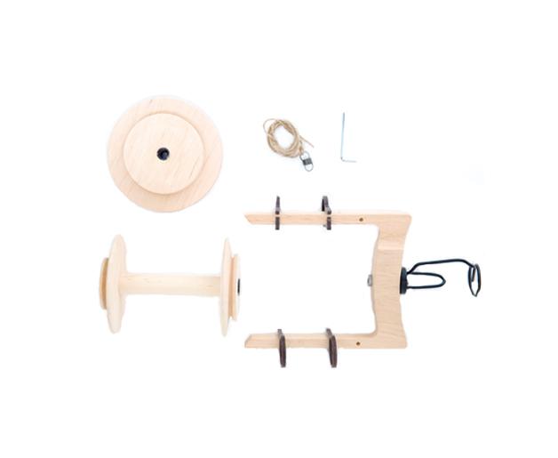 Kromski_Fantasia-JumboFlyerSet-Unfinished (1) Kromski Fantasia Regular Flyer | Replacement Sliding Hook Flyer - Image 1