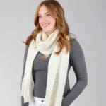Ashford Lattice Scarf Weaving Kit | Textural Open-Weave Pattern - Image 7